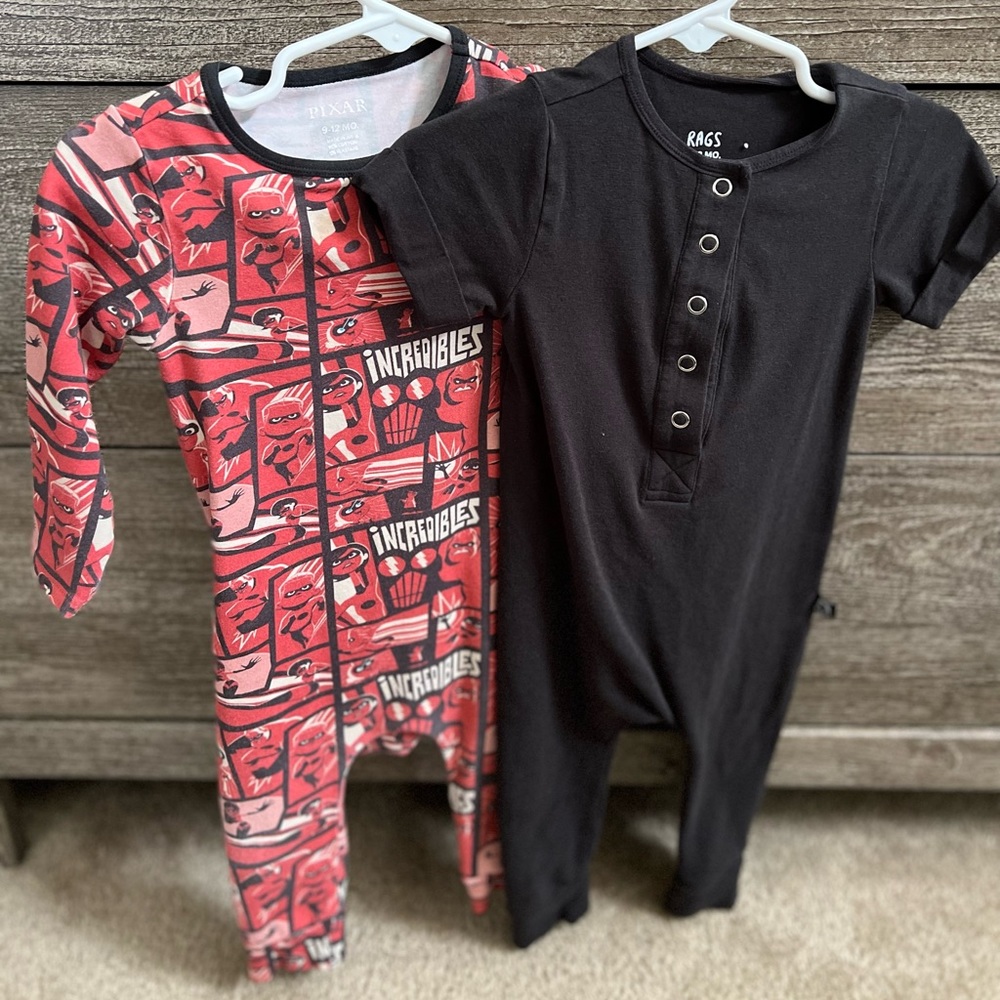 Baby outfits. Rags to raches brand.